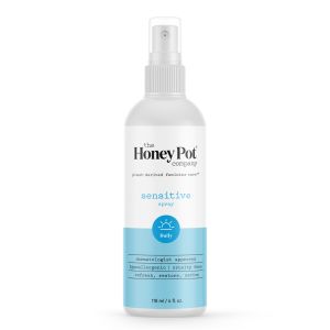 The Honey Pot Company, Refreshing Sensitive Panty and Body Plant-Derived Deodorant Spray, 4 fl. oz.