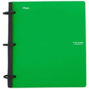 Mead MEA29328 1 in. Five Star Flex Hybrid Note Binder, Multi Color