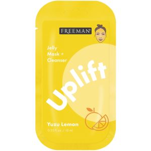 Freeman Calming and Cleansing Yuzu Lemon Jelly Facial Mask, 0.33 fl oz"