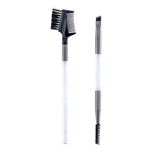 Japonesque Eyebrow & Eye Dual Ended Makeup Brush Set, 2 Piece
