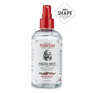 THAYERS Alcohol-Free Witch Hazel Facial Mist Toner with Aloe Vera, Rose Petal, 8 Ounce