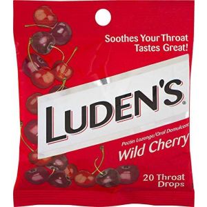 Ludens Cough Drops, Wild Cherry, 20 Drops