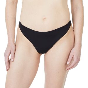 Proof. Thong, Light Absorbency Period Underwear for Women - Holds up to 1 Light Tampon - Washable Period Panties - Unders Collection - XS/S, Black