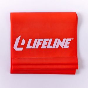 Lifeline Fitness Flat Resistance Band for Increased Muscle Strength, Balance and Range of Motion - Level 3
