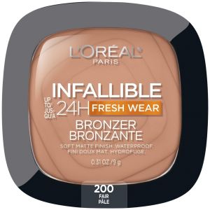 LOreal Paris Infallible Soft Matte Bronzer, Fair, 0.31 oz