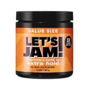 Softsheen Carson Let's Jam! Condition and Shine Gel, for Frizzy Hair and Frizz Control, 14 oz"