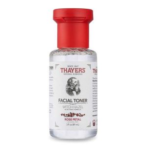 Thayers Alcohol-Free Rose Petal Witch Hazel Travel Size Face Toner, 3oz