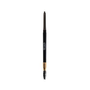 Revlon ColorStay Waterproof Longwearing Eyebrow Pencil, Retractable Angled Tip Applicator, 225 Soft Black, 0.021 oz"