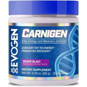 Evogen Carnigen | Carnitine Fat Burning Powder, Carnitine Tartrate, Acetyl-l-carnitine, Carnitine Orotate, Carnitine Fumarate | Grape