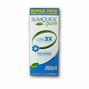 Slimquick Pure Regular Strength, Lose 3X The Weight, 2x72 Capsules"