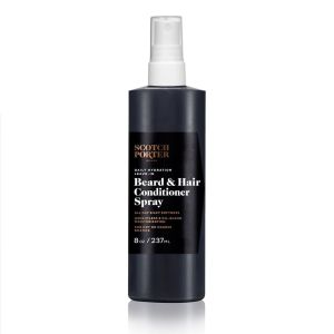 Scotch Porter Leave in Beard & Hair Conditioner Spray, 8 oz., All Beard and Hair Types, Dry Hair, Moisturizing"