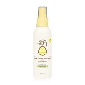 Baby Bum Moisturizing & Nourishing Leave-in Conditioning Detangler Spray with Aloe & White Ginger, 4 fl oz