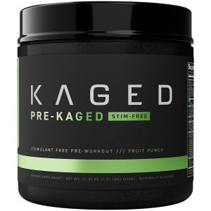 Pre-Kaged, Stimulant Free Pre-Workout, Fruit Punch, 1.31 lb (596 g)"