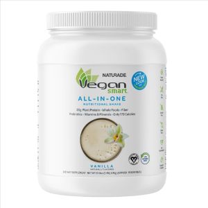 Naturade Vegansmart All-In-One Nutrititional Protein Shake, Vanilla, 15 Serving