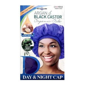 Donna Argan And Black Castor Organic Oils Day And Night Cap, Packaging May Vary, 1 Ea