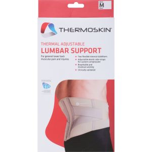 Thermoskin Lumbar Back Support, Beige, Medium