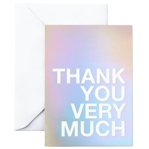 Hallmark Thank You Cards, Thank You Very Much (12 Cards with Envelopes)