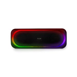 Sakar MUZ6005 Bluetooth Speaker with Multi-Color Lighting Around Grill - Black - 9dea2ee4-cec3-45b6-a7dc-897847501ecb.8f27aa3d988b20c49d8c077898256ff8.jpg
