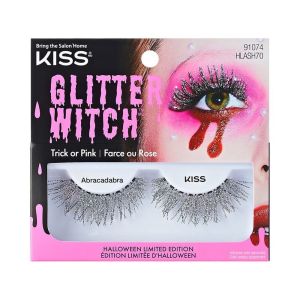 KISS Halloween Limited Edition Glitter Witch False Eyelashes, 1 Pair - Abracadabra"