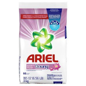 Ariel with Touch of Downy, 66 Loads Powder Laundry Detergent, 105 oz"