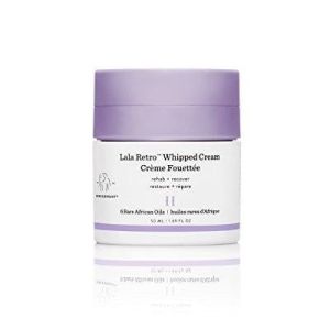 Drunk Elephant Lala Retro Whipped Cream. Replenishing Moisturizer for Skin Protection and Rejuvenation. 50 Milliliters.