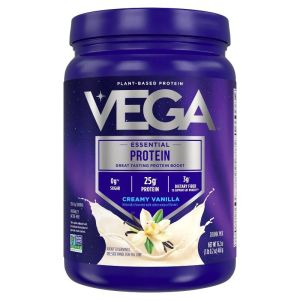 Vega Original Vanilla Plant-Based and Vegan Organic Plant Based Protein Powder - 16.2oz