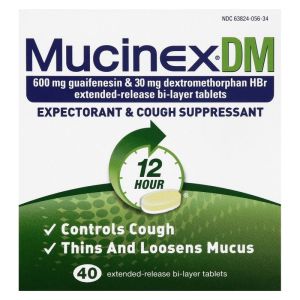  Mucinex DM 12 Hour Cough Medicine - Tablets