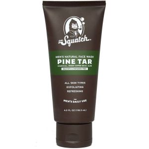 DR. SQUATCH Face Wash - Pine Tar - 4oz