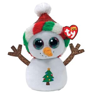 TY Beanie Boos - MISTY the Snowman (Glitter Eyes)(Regular Size - 6 inch)