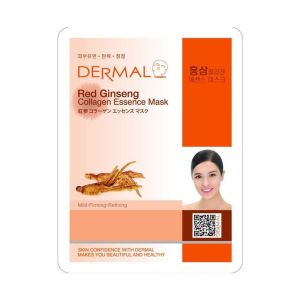 Dermal Red Ginseng Collagen Essence Face Mask 23g, 1 count