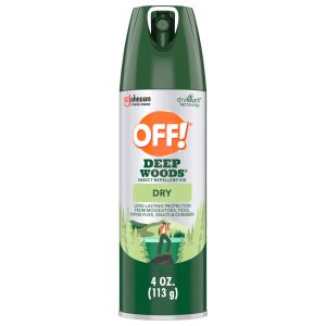 OFF! Deep Woods Long Lasting Protection 25% Deet Insect Repellent VIII Aerosol, 4 oz