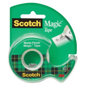 3M Magic Transparent Tape, 1/2 in x 12.5 yds."