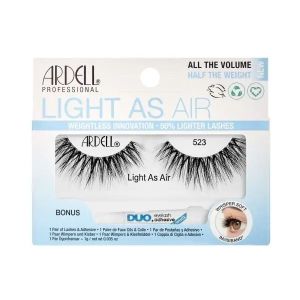 Ardell - Light as Air, Clear Band, Crisscrossed, Plus a Bonus DUO Adhesive, 523, 1g Clear