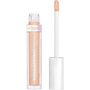 L'Oreal Paris Brilliant Shimmer Liquid Eye Shadow, Crystal Shine, 0.1 Oz."