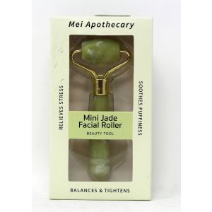 Mei Apothecary Mini Jade Facial Roller Beauty Tool Relieves Stress