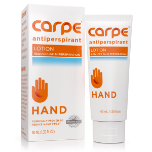 Carpe Antiperspirant Hand Lotion, A Dermatologist-Recommended, Non-irritating for Hyperhidrosis 1 ea