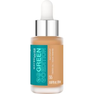 Maybelline Green Edition Superdrop Tinted Oil Makeup, Adjustable Coverage, 55, 0.67 fl oz