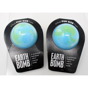 da Bomb Bath Fizzers Earth Bomb Sea Breeze Fragrance  Pack of 2
