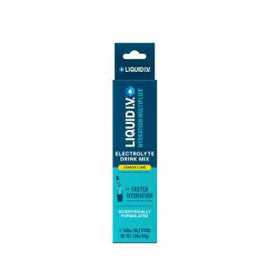 Liquid I.V. Hydration Multiplier Electrolyte Powder Packet Drink Mix, Lemon Lime, 3 Ct"