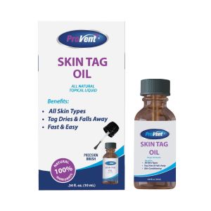 ProVent® Skin Tag Topical Oil, Dries Tags and Falls Away, Homeopathic Remedy, .34 Fl Oz