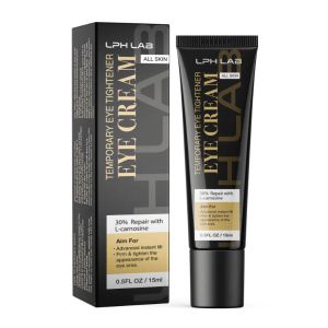 LPH LAB Temporary Eye Tightener Eye Cream/Serum, Instant Reduces Under-Eye Bags, Dark Circles & Puffiness, Anti Aging Fine Lines, Firm That Delicate Skin Under Your Eyes 0.5 oz