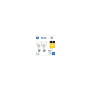 GE 37025 LED Light Bulbs, A19, Soft White, 1490 Lumens, 16 Watt, 2-Pk. - Quantity 1