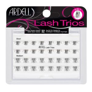 Ardell Eyelash Individual Lash Trios, Black, 32 ct"
