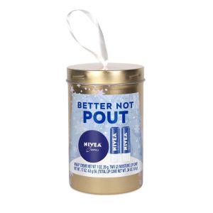 Nivea, Better Not Pout Lip and Creme Gift Set - 3 piece, 1.34 Ounce