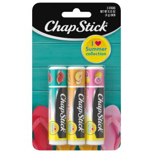 ChapStick I Love Summer Collection Lip Balm Variety Pack, 0.15 oz, 3 Pack"