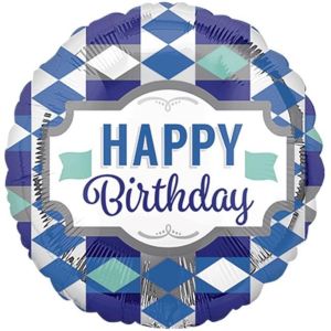 Loftus International 18 Happy Birthday Balloon, Pack of 8
