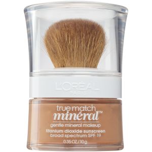 LOreal Paris True Match Powder Foundation Makeup, Soft Sable, 0.35 oz