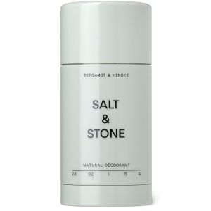 SALT & STONE Natural Aluminum-Free Deodorant with Bergamot & Hinoki - For Men & Women