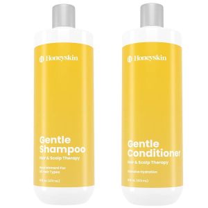 Honeyskin Hair Growth Shampoo and Conditioner Set with Manuka Honey - 16oz