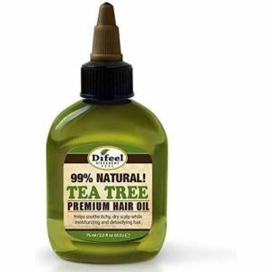 Difeel Premium Natural Hair Tea Tree Oil 2.5 oz 2pk (New without box/tags)